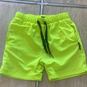 Neon Mesh Shorts